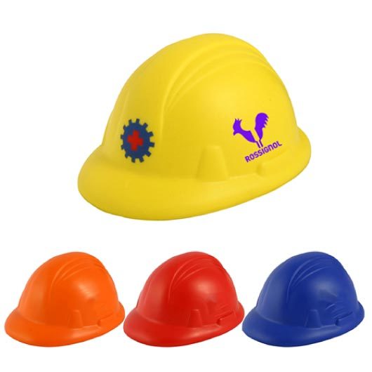 Coloured Stress hard Hats